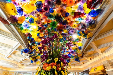 Dale Chihulys Glass Ceiling In Bellagio Hotel Las Vegas Flickr
