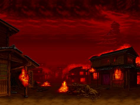 Samurai Shodown 4 Snk Neogeo Animated Stages Backgrounds