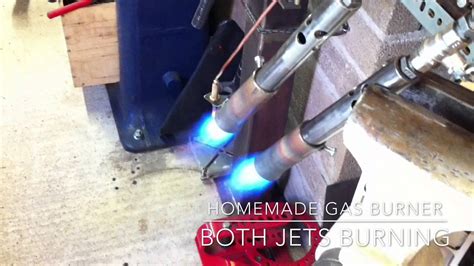 Homemade Gas Forge Burners Youtube