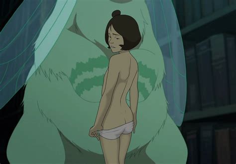 Rule 34 1girls Air Nomad Anaxus Avatar The Last Airbender Back View