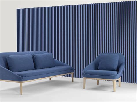 Decorative acoustical panels SOUNDWAVE® WALL by Offecct design