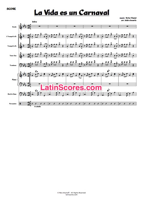 Explain your version of song meaning, find more of celia cruz lyrics. La Vida es un Carnaval - Celia Cruz • LatinScores.com