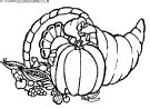 Dibujo thanksgiving para colorear - Paginas de dibujos thanksgiving