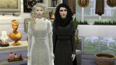Cloak In Game Without Hood Sims 4 Cloak Sims