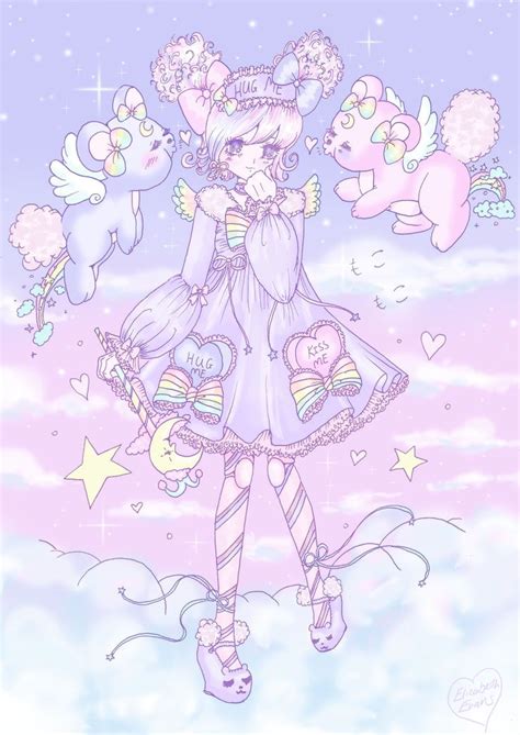 Kawaii Angel Anime Art Girl Cute Art Cute Drawings