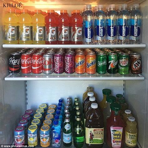 We did not find results for: Khloe Kardashian opens the door to her bedroom mini bar A ...