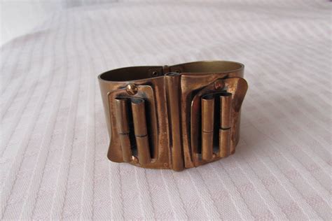 1960s Copper Clamper Bracelet Vintage Jewelry Modernist Etsy