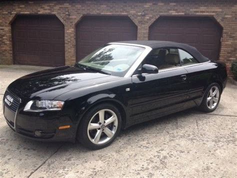 Find used 2007 AUDI A4 QUATTRO 3.2L CONVERTIBLE ** SALVAGE ...