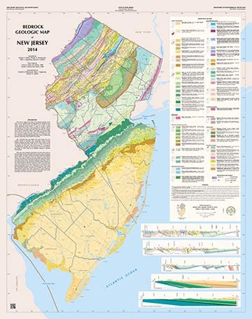 Njdep New Jersey Geological And Water Survey Bedrock Geologic Map