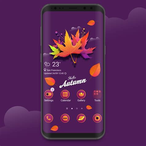 Get The Beautiful Colors Of Autumn Theme For Your Smartphone Transform