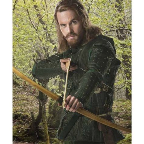 Many of the tales about him show him and his companions robbing and killing representatives of authority and giving the gains to the poor. S08 Tom Riley Doctor Who Robin Hood Jacket