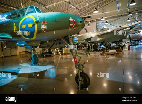 Sweden Linkoping Flygvapen Museum Swedish Air Force Museum Post Ww2