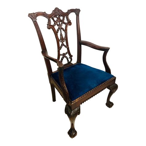 Late 19th Century Antique Chippendale Chair Chairish