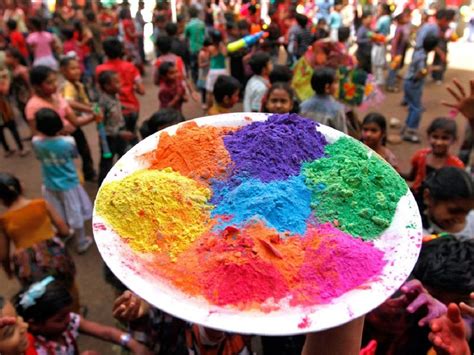 Colours On Holi And Science Scientific Reason For Holi Festival