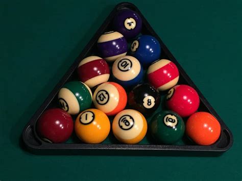 Billard Pool Balls Competition Hobby Entertainment Green