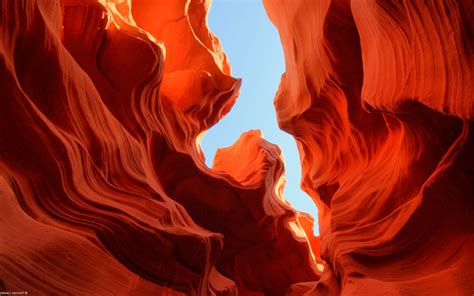 Nature Landscape Rock Formation Canyon Antelope Canyon Arizona