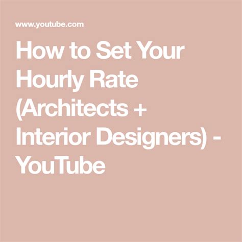 List Of Average Hourly Rate Of Interior Designer Ideas Architecture