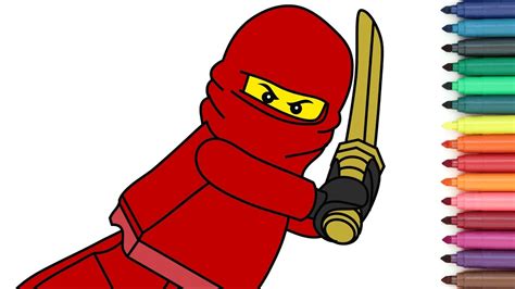 The toy series of the same name is the inspiration for. Lego Ninjago Coloring Page For Kids - YouTube