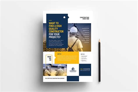 Construction Advertisement Templates The Power Of Ads