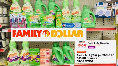 All New $5/$25 All Digital Deals at Family Dollar just for Saturday and