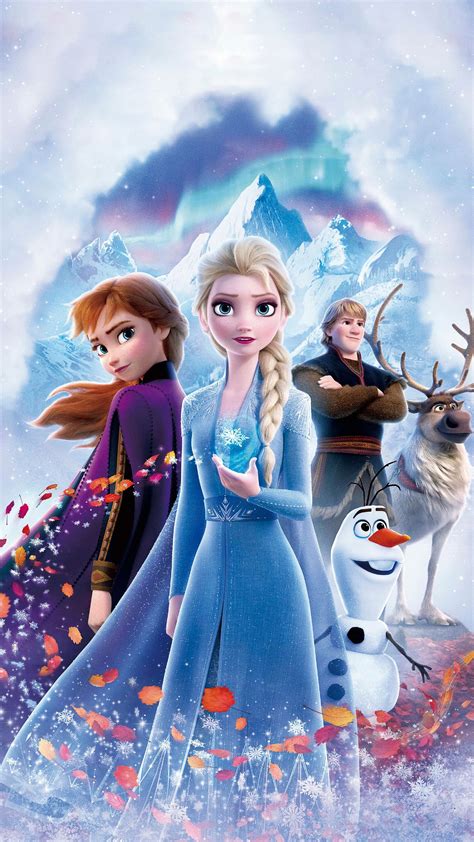 Wallpaper Iphone Hd 4k Frozen 2 Frozen Disney Movie Frozen Poster
