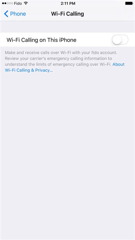How To Enable Wi Fi Calling On The Iphone