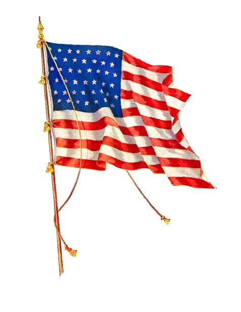Vintage american flag stock illustrations. Antique Images: American Flag Download July 4th Image ...