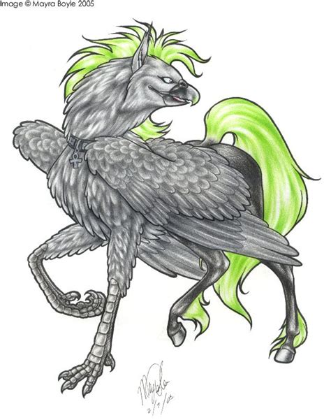 Hippogriff Mythical Creatures Humanoid Sketch Creatures