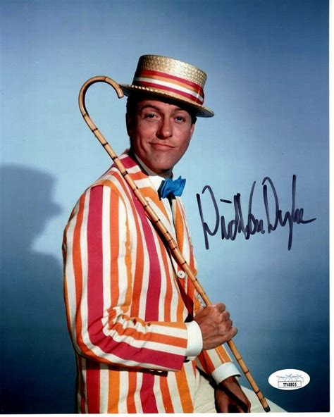 Dick Van Dyke Signed 8x10 Mary Poppins Mr Bert Dawes Photo Jsa Autographia