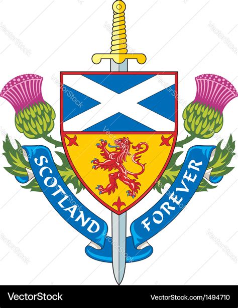 Symbol Of Scotland Royalty Free Vector Image Vectorstock