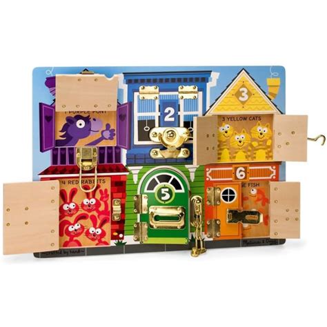 Melissa And Doug Latches Wooden Activity Board Best Educational Infant