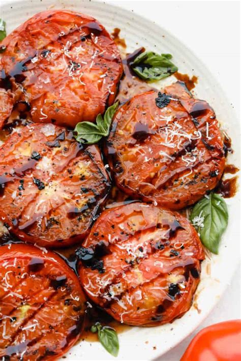 Grilled Tomatoes Recipe How To Grill Tomatoes The Recipe Critic