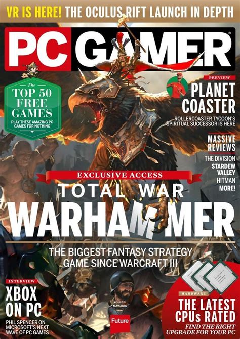 Pc Gamer United Kingdom May 2016 Digital Pc Gamer Pc Gamer