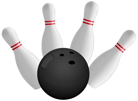 These bowling ball and pins are sure to be a hit at your child's bowling themed birthday party! Bowling Ball And Pins PNG Clipart