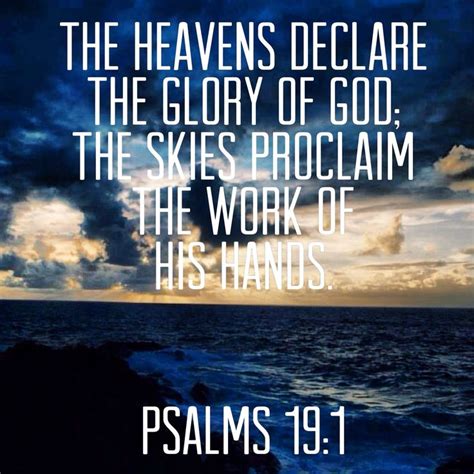 17 Best Images About Psalm 19 On Pinterest You Will See Creative And