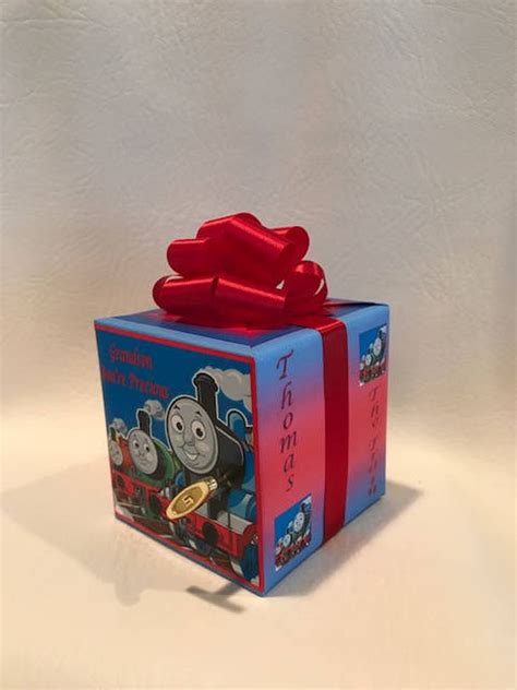 Thomas The Tank Engine Music Box Wrapped As A T Etsy