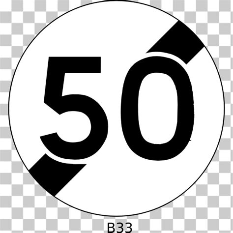Free Svg Vector Image Of 50 Mph Speed Limit Ends Traffic Sign Nohatcc