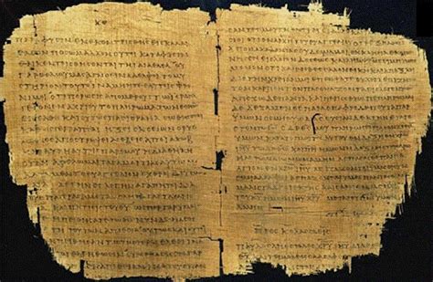 The Greek Manuscripts