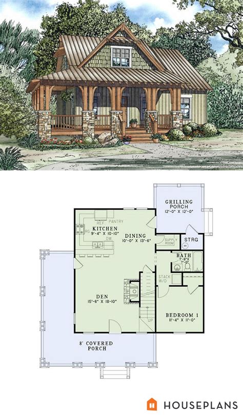 Craftsman Small House Plans