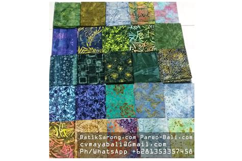 Bali Batiks Fabrics Batik Quilts Sewing Batiks From Indonesia Pareo