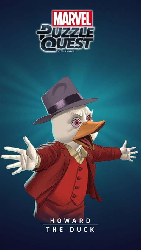 Howard The Duck Howard A Duck 4 Stars Marvel Puzzle Quest Marvel Posters Marvel Comics