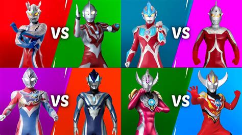 ULTRAMAN GINGA STRIUM VS ULTRASEVEN ZERO VS RIBUT DECKER VS GEED ORB