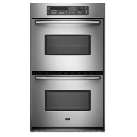 Maytag 30 Inch Double Electric Wall Oven Color Stainless Steel In