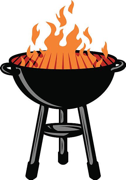 Bbq Grill With Fire Clipart Clipart Panda Free Clipart Images Sexiz Pix