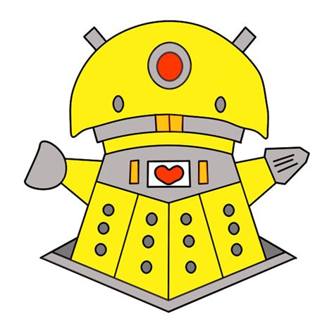 Baby Dalek Vinyl Sticker Etsy