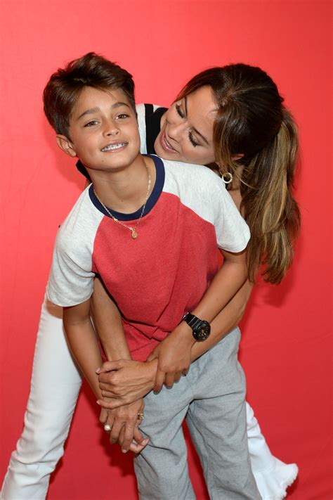 Brooke Burke And Son Shaya Take Part In Back To School Photo Shoot
