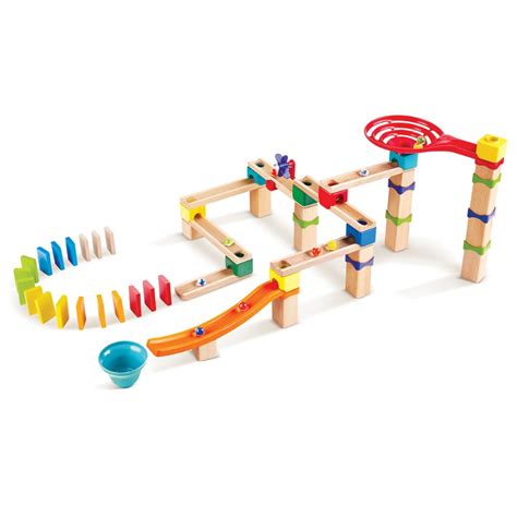 Wooden Marble Run Race Track 81 Pieces