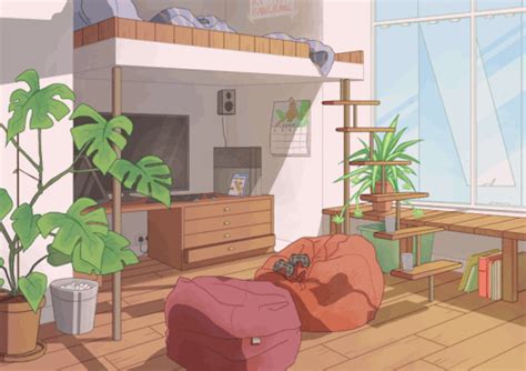 Visual novel bedroom background 1 by sky morishita on anime teenage. Aesthetic Modern Anime Bedroom Background Morning - TRENDECORS