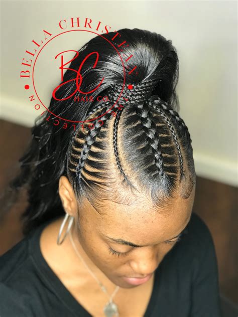 Pin By Jocelyn Zongo On Ponytails Hair Styles Braided Hairstyles