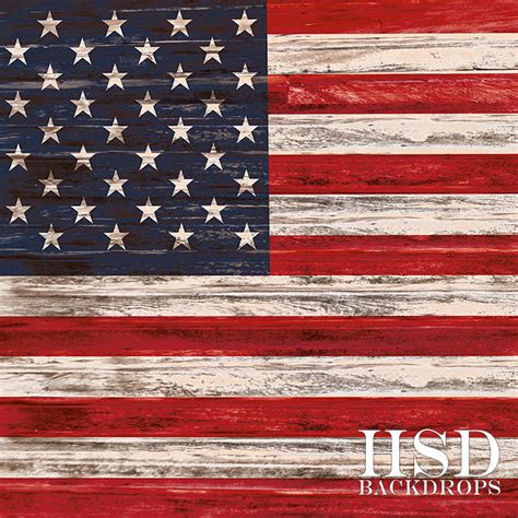 American Flag Photography Backdrop Background 4th Of July Photo Props
